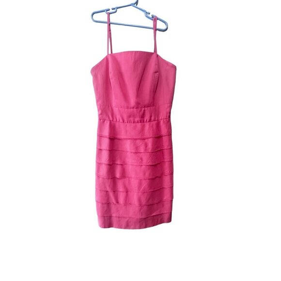 5 for $40 SALE! 
Glint Peachy Pink Spaghetti Strap Bandage Dress sz 4 - Picture 8 of 11